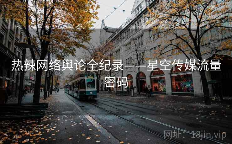 热辣网络舆论全纪录——星空传媒流量密码